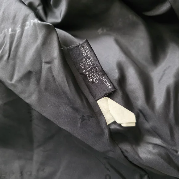 SOLD Vintage Wilsons Leather Suede Fringe Western Jacket Biker Gothic Rodeo - Picture 13 of 14